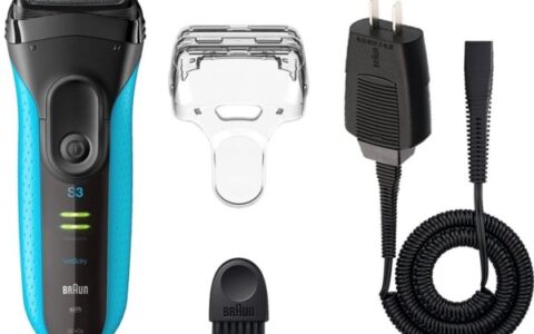德国博朗 Braun 新3系3010s 往复式水洗充电剃须刀特卖+包邮！