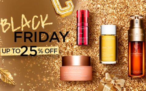 娇韵诗 Clarins 官网黑五大促！全场满额立享7.5折！包括超值套装