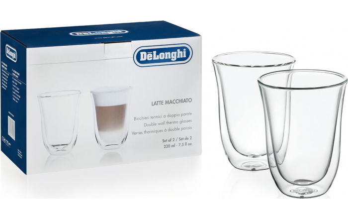DeLonghi - Set Of 2 Latte Glasses - 5513214611