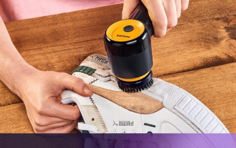擦鞋神器 Philips Sneaker Cleaner 电动洁鞋机/鞋刷特卖！运动鞋瞬间光洁如新~