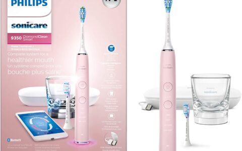 Philips飞利浦 DiamondClean Smart 9350 声波震动牙刷特卖+包邮！多色可选！