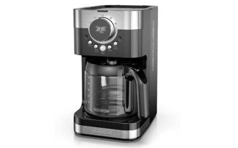 史低! BLACK+DECKER 可编程智能咖啡机特卖+包邮！