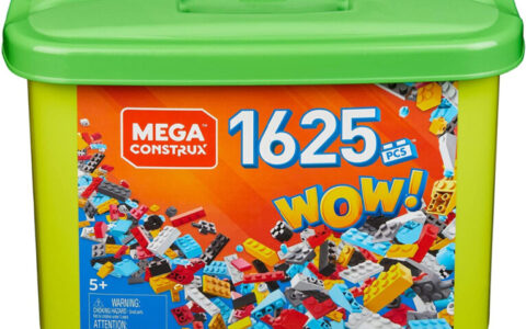手慢无！Mega Construx 经典积木（1625pcs）特卖！