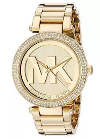 历史新低！Michael Kors Parker MK5784 金色系女士时尚腕表/手表4.4折 131.17加元包邮！