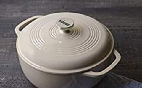 Amazon.com: Lodge Enameled Dutch Oven, 6 Qt, Sandalwood: Kitchen ...