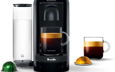 会员专享！雀巢 Nespresso VertuoPlus 胶囊意式浓缩咖啡机 by Breville 闪卖+包邮！送一盒胶囊