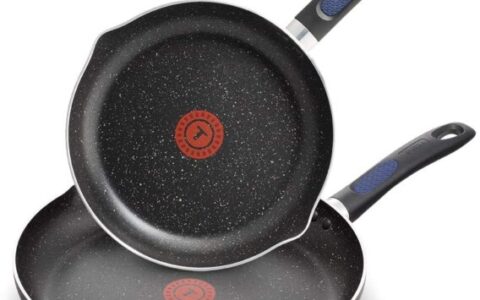 历史低价！T-fal  红点不粘底煎锅2件套（24厘米+30厘米） 特卖！原价39.99