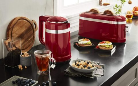 KitchenAid 1.5升不锈钢电热水壶特卖+包邮