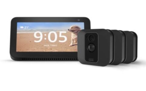 新低！居家安全！亚马逊新品 Blink XT2 室内或室外无线智能安保摄像头3件套特卖+送Echo Show 5显示器