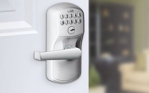 Schlage 西勒奇 FE595 PLY 家用电子密码门锁5.1折 105.78加元包邮！