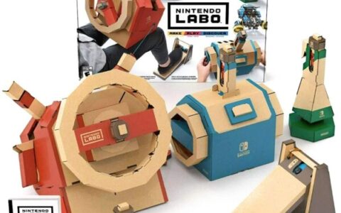 历史低价！任天堂 Nintendo Labo:  驾驶套装 Vehicle Kit 特卖+包邮！
