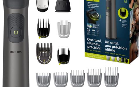 Philips 飞利浦  Multigroom 7000系列 干湿两用无绳  多功能理发修剪器套装特卖+包邮！理发/剃须/除体毛全部搞定