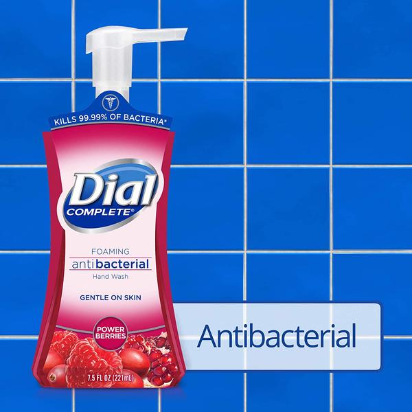 Dial Complete Foaming Hand Wash Antibacterial, Power Berries 7.5 oz – Rafaelos