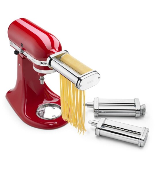KitchenAid - 3-Piece Pasta Roller & Cutter Set Attachment ksmpra - KSMPRA