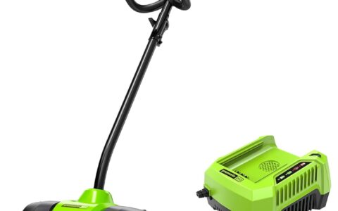 Greenworks Pro 2600602 12英寸 80V 充电式 无绳铲雪机特卖+包邮！包含电池