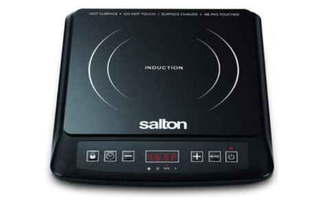Salton 1500瓦 便携式多功能电磁炉特卖+包邮！8档火力，防烫表面，带定时器和自动关机功能