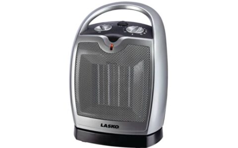 美国 Lasko 陶瓷便携取暖器/电暖器特卖+包邮 !  覆盖范围30平米, 带温控, 过热保护
