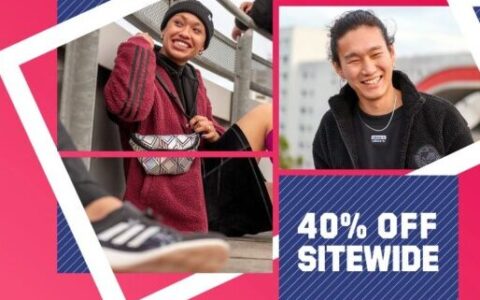 Adidas 黑五预售开始！全场鞋服包等 4.5折起 + 全部额外6折！