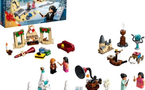 历史低价！2020年新品 LEGO 乐高 75981 哈利波特圣诞倒数日历（335pcs）特卖+包邮！