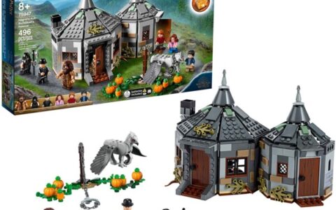 LEGO 乐高 75947 哈利波特系列 海格小屋 营救巴克比克（496 pcs) 特卖+包邮！