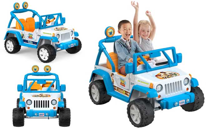 Power Wheels Toy Story Jeep Wrangler 9 (Reg 0) + KC + FREE Shipping