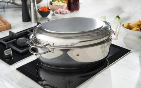 ​ZWILLING 双立人 Plus 二锅合一 多功能不锈钢锅具特卖+包邮！煎炒、炖煮和慢烤