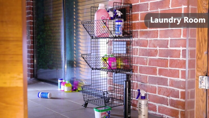 X-cosrack 3 Tier Metal Wire Storage Basket Organizer - YouTube