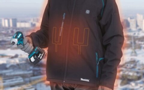 仅今天！Makita 牧田 DCJ205ZL 充电防水发热外套闪卖+包邮！L码 黑色
