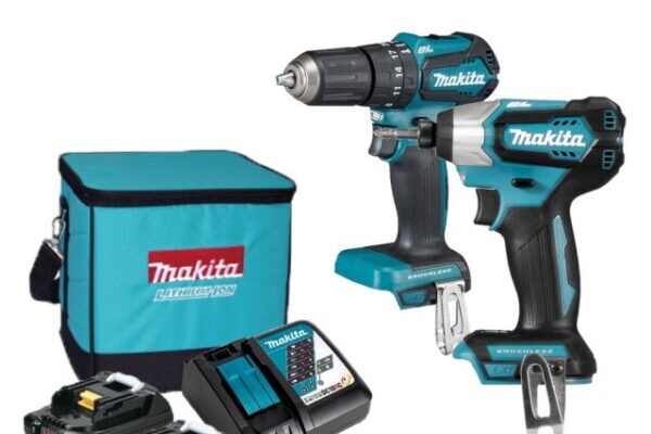 MAKITA 牧田】超值無刷雙機組-衝擊起子+震動電鑽(DLX2221A) - momo購物網