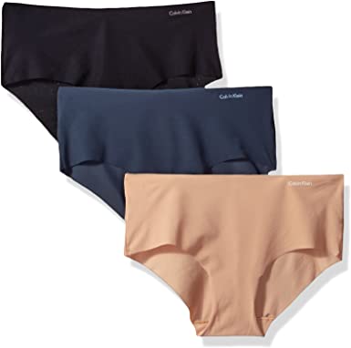 Calvin Klein Women's Invisibles 3 Pack Hipster Panty: Amazon.ca: Clothing & Accessories