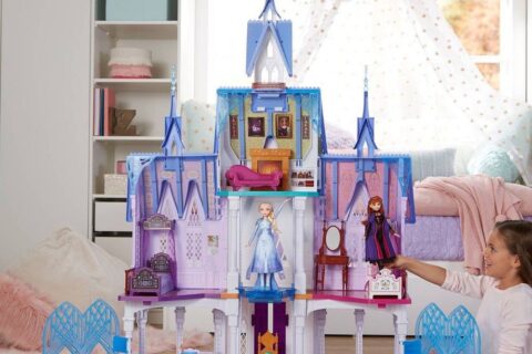 新低！迪士尼 Disney 冰雪奇缘2 Ultimate Arendelle 大型公主城堡/娃娃屋特卖+包邮！1.52米高