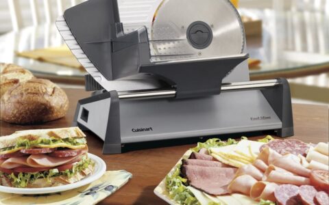 Cuisinart CFS-155C 7.5英寸 专业级熟食/面包等切片机特卖+包邮！火锅涮肉片神器！