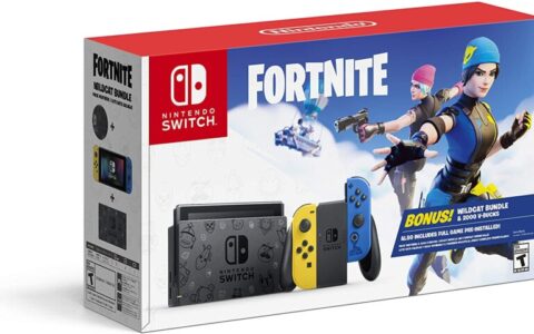 最新品！Nintendo 任天堂 Switch 堡垒之夜特别套装现货+包邮！带野猫捆绑包