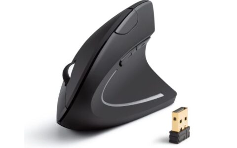 Anker 2.4G 无线垂直人体工程学光学鼠标特卖！