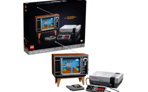 LEGO 乐高 71374 任天堂 NES 游戏机/复古电视套装现货+包邮！