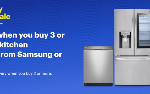 Best Buy 折上折大促！Samsung、LG大家电最高减100加元+额外最高再减300加元！