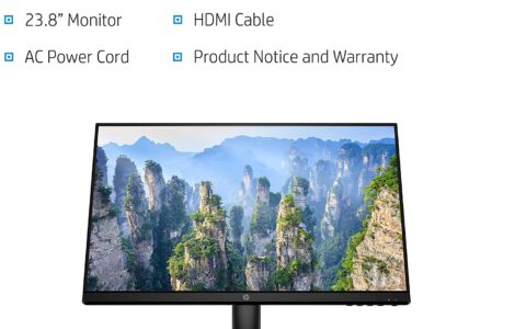 HP 惠普 V24i 全高清显示器 IPS面板特卖+包邮！