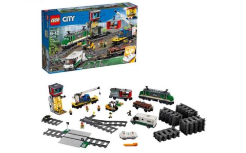 新低！LEGO 乐高 60198 遥控货运火车（1226 Pcs）特卖+包邮！