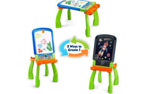 史低！VTech DigiArt 3合一奇妙互动创作画板特卖+包邮！娱乐学习两不误