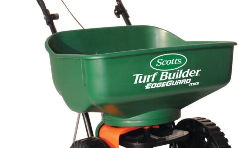 Scotts Turf Builder Edgeguard  小巧手推式精准 撒播机 特卖+包邮！施肥播种好工具