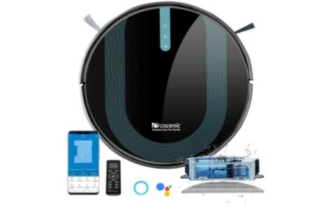 仅今天！历史最低价！Proscenic 850T 拖吸一体、超强吸力 智能扫地机器人特卖+包邮！