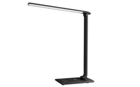 Aukey 12W 可调光触摸式 LED 护眼台灯特卖+包邮！点击coupon再降