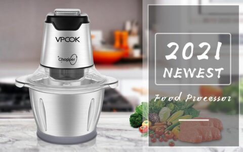 历史低价！轻松做肉馅！VPCOK 5杯量 食物料理机/搅拌机特卖+包邮！勾选Coupon降价！