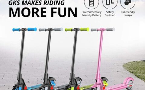 GOTRAX GKS 25.2V 儿童电动滑板车特卖+包邮！