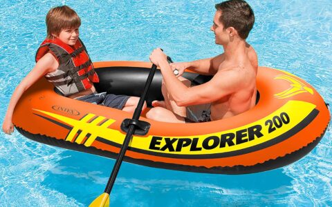Intex Explorer 200两人充气船/钓鱼船/橡皮艇特卖+包邮！