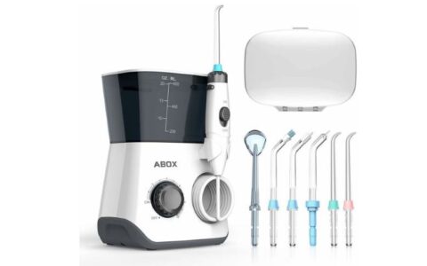 ABOX 专业电动冲牙器/水牙线特卖+包邮！FDA认证   需勾选 coupon