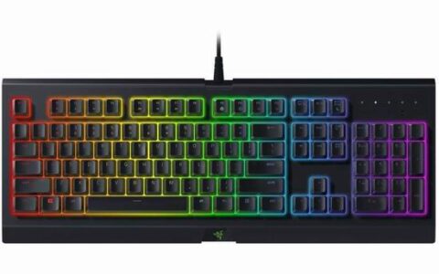 历史最低价！Razer 雷蛇 Cynosa Chroma 萨诺狼蛛幻彩版游戏键盘特卖+包邮！