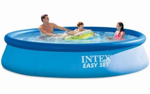 历史低价！Intex 28131EH 大型（12ft X 30in）充气游泳池特卖+包邮！带过滤泵