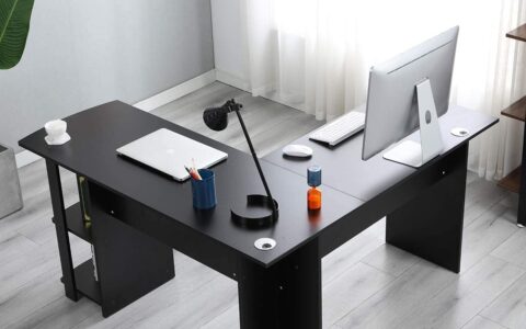 sogesfurniture L 型时尚电脑桌/办公桌限时特卖+包邮！