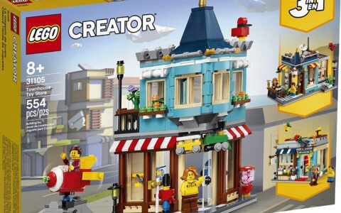 LEGO 乐高新品 31105  三合一 城镇玩具店（554pcs）特卖+包邮！